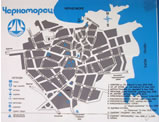 Chernomorec mapa